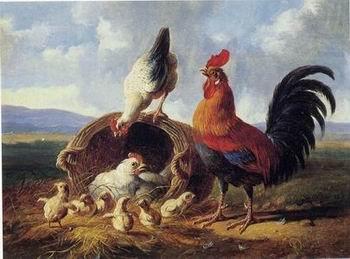 Cocks 158, unknow artist